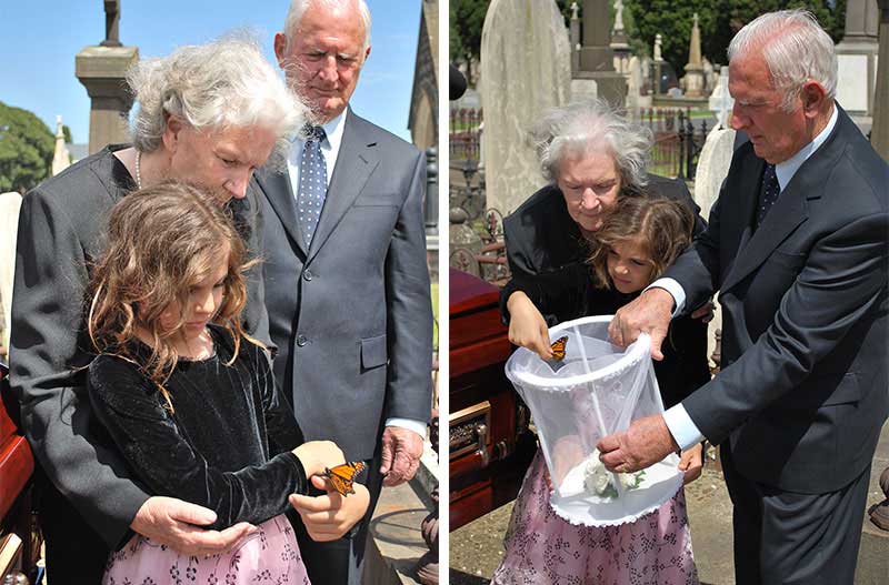 butterfly release